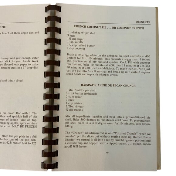 Vintage Collectibles II Cookbook Gathered by Mary Pittman 1985 Spiral Bound - Picture 10 of 11